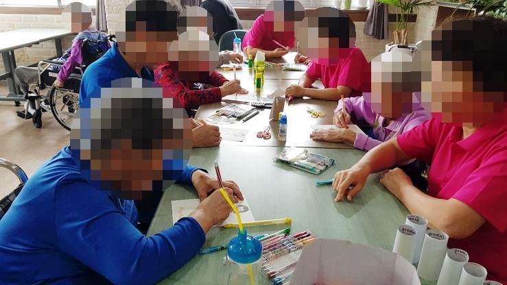 인지기능 프로그램 - 작업.놀이치료 (한복인형 만들기)